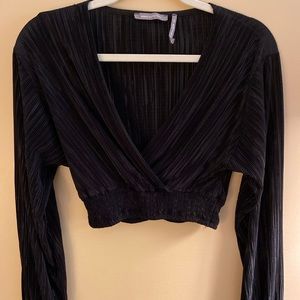 Urban Outfitters long sleeve crop top
